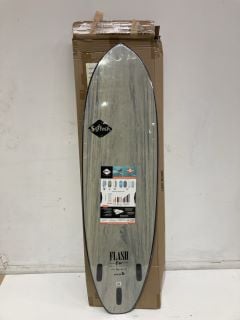 SOFTECH FLASH ERIC GEISELMAN GREY MARBLE 6FT SURFBOARD RRP £350