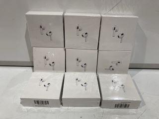 A BOX TO INCLUDE WIRELESS BLUETOOTH EARPHONES WHITE