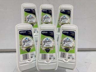 A BOX OF GLADE  LILY OF THE VALLEY AIR FRESHENER