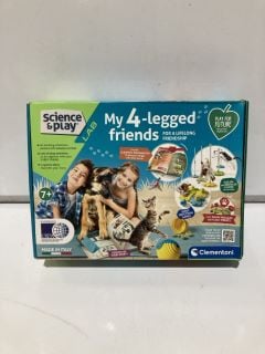 3X SCIENCE AND PLAY MY 4-LEGGED FRIENDS