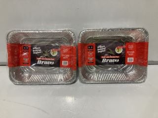 BOX OF BRAVO HALF SIZE STEAM PANS