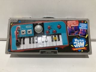 3X LITTLE TIKES MY REAL JAM KEYBOARD