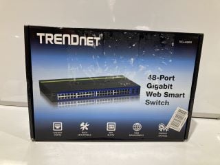 TRENDNET TEG-448WS 48 PORT GIGABIT WEB SMART SWITCH RRP £210