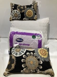 A BOX TO INCLUDE SLEEPNIGHT DEEP SLEEP MATTRESS TOPPER