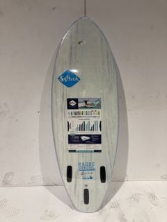 SOFTECH SABRE 5 FT ICE BLUE SURFBOARD RRP £244