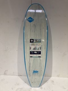 SOFTECH ROLLER 6FT 6" SURFBOARD BLUE RRP £349