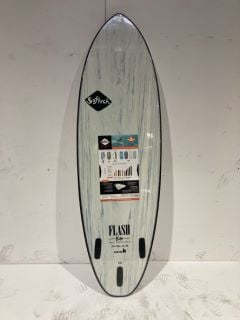 SOFTECH FLASH 6FT WHITE MARBLE SURFBOARD RRP £349