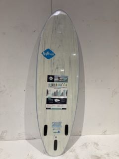 SOFTECH SABRE 6FT ICE BLUE SURFBOARD RRP £244