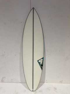 DOOFER THE 4 6FT 2" SURFBOARD WHITE RRP £550