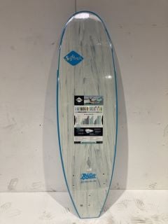 SOFTECH ROLLER 6FT BLUE SURFBOARD RRP £349