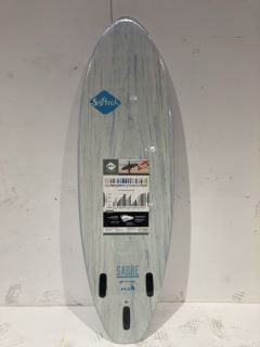 SOFTECH SABRE 6FT ICE BLUE SURFBOARD RRP £244