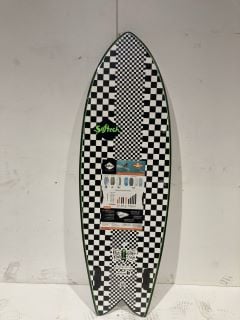 SOFTECH KYUSS KING ROCKET FISH 5 FT 8" CHECKERED RRP £250