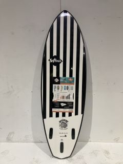 SOFTECH WILDFIRE 5 FT 11" STRIPED SURFBOARD RRP £355