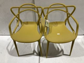 KARTELL 2 X CHAIRS TOTAL RRP £364