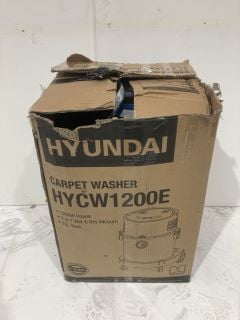 MIXED ITEMS INCLUDING HYUNDAI CARPET WASHER HYCW12000E