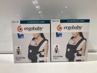 BOX OF OMNI 360 ERGOBABY ALL IN ONE BABY CARRIER