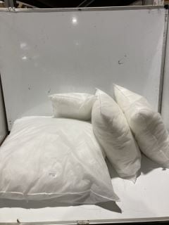 BOX OF PLAIN CUSHIONS