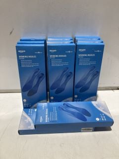 BOX OF BASIC CARE WORKING INSOLES SIZE 4.5 - 7