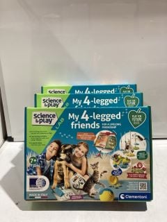 BOX OF CLEMENTONI SCIENCE AND PLAY LAB AGE 7+