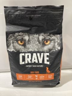 BOX OF CRAVE DOG FOOD WITH TURKEY AND CHICKEN 1+ 23/11/25