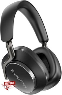 BOWERS & WILKINS PX8 NOISE CANCELLING WIRELESS HEADPHONES (ORIGINAL RRP - £599) IN BLACK: MODEL NO FP42951 (BOXED WITH MANUFACTURE ACCESSORIES, MANUALS & TRAVEL CASE) [JPTB4368]. THIS PRODUCT IS FULL