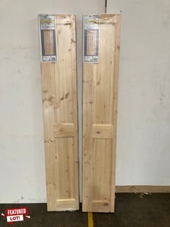 2 X 4 PANEL KNOTTY PINE INTERTIOR BI FOLD (1981 X 686 X 35MM) APPROX RRP £224