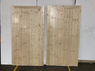 2 X EXTERNAL GARAGE DOUBLE DOOR (1981 x 2134 x 44mm) APPROX RRP £427