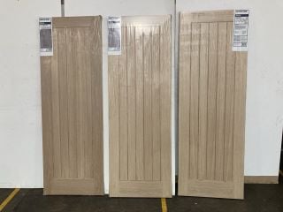 3 X SUFFOLK TRADE INTERTIOR DOOR (1981 X 686 X 35MM) APPROX RRP £210