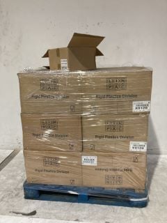 PALLET OF ASSORTED FOOD TAKE-AWAY ITEMS TO INCLUDE 4 CAVITY TRAY CONTAINERS