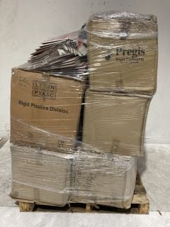 PALLET OF ASSORTED TAKE-AWAY ITEMS TO INCLUDE FRESHLY BAKED PIZZA BOXES 11"