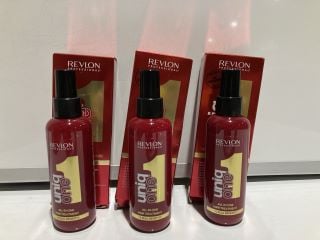 QTY OF REVLON UNIQONE LEAVE IN HAIR CONDITIONER