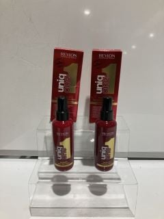 QTY OF REVLON UNIQONE ALL IN ONE HAIR TREATMENT