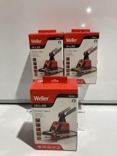 3 WELLER WELDING IRON 5-30W