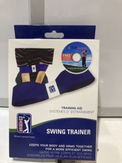 BOX OF PGA TOUR SWING TRAINERS, BLUE