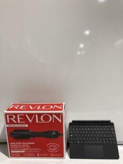 REVLON HAIR DRYER AND VOLUMIZER & MICROSOFT SURFACE GO KEYBOARD TOTAL RRP £120