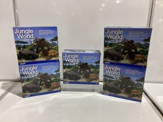 BOX OF CHILDRENS BOARD GAMES TO INCLUDE PETERKIN CLASSICS  JUNGLE WORLD