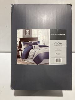 MADISONPARK 7 PIECE COMFORTER SET, QUEEN