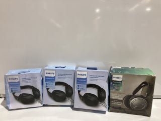 QTY OF TECH ITEMS TO INCLUDE PHILIPS TV LISTENING HEADPHONES