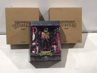 3 TEENAGE MUTANT NINJA TURTLES SLASH FIGURE WITH ACCESSORIES