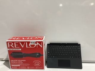 MICROSOFT SURFACE GO KEYBOARD & REVLON HAIR DRYER AND VOLUMIZER TOTAL RRP £120