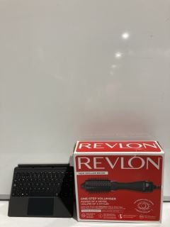 REVLON HAIR DRYER AND VOLUMIZER & MICROSOFT SURFACE GO KEYBOARD TOTAL RRP £120