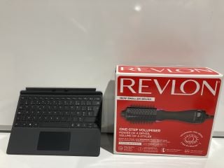 REVLON HAIR DRYER AND VOLUMIZER & MICROSOFT SURFACE GO KEYBOARD TOTAL RRP £120