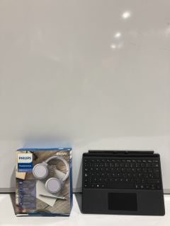 PHILIPS 5000 SERIES HEADPHONES & MICROSOFT SURFACE GO KEYBOARD TOTAL RRP £110