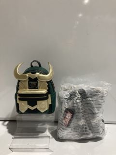 2 MARVEL LOKI COSPLAY MINI BACKPACKS TOTAL RRP £178