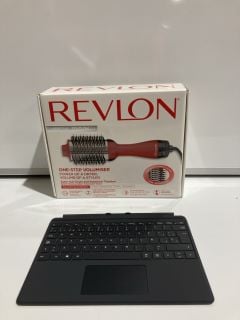 MICROSOFT SURFACE GO KEYBOARD & REVLON HAIR DRYER AND VOLUMIZER - TITANIUM TOTAL RRP £135