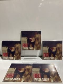 QTY OF TAYLOR SWIFT RED VINYLS