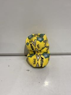 QTY OF YELLOW MITRE FOOTBALLS