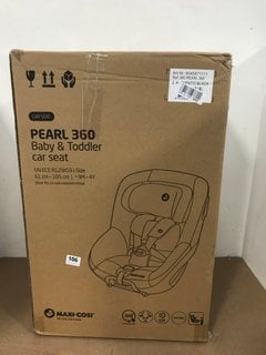 MAXI-COSI PEARL 360 BABY & TODDLER CAR SEAT IN BLACK - RRP £259.99: LOCATION - H5