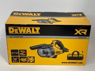 DEWALT DCV501LN XR 18V CLASSIC STICK VACUUM - RRP £121.98: LOCATION - FRONT BOOTH