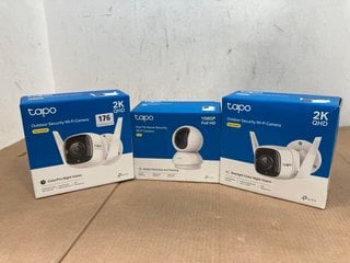 2 X TAPO HOME SECURITY 2K WI-FI CAMERA TO INCLUDE TAPO PAN/TILT HOME SECURITY WI-FI CAMERA: LOCATION - H11